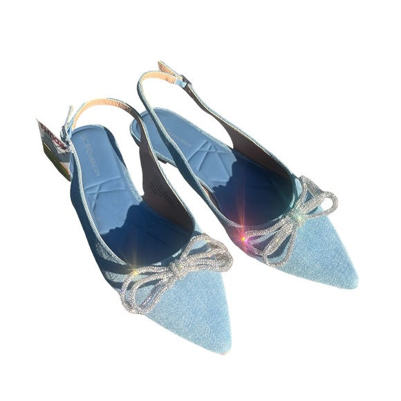 BCBGeneration Kristin Women's Pointed Toe Slingback Flats Sz 8, 8.5 - Picture 4 of 5